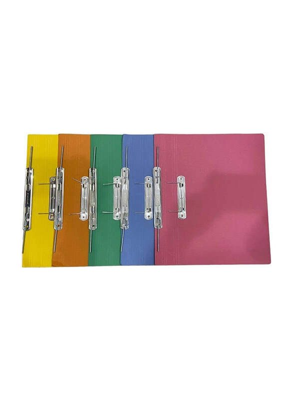 Spring File Folder for A4 Documents Filing, 30 Pieces, Multicolour