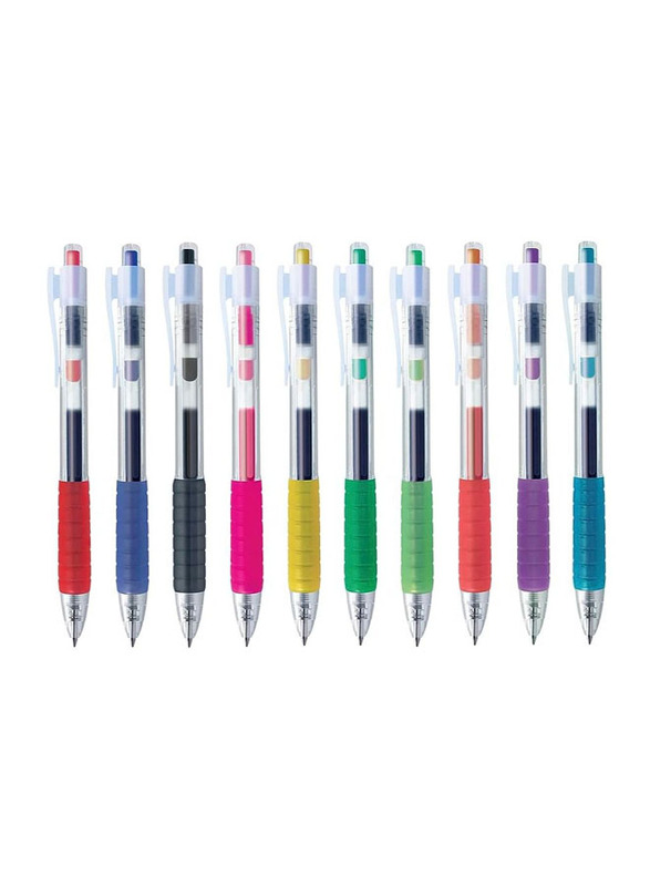 Faber-Castell 10-Piece Fast Dry Gel Pens, Multicolour