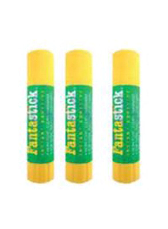 

Fantastick Non-Toxic Liquid Glue, 3 x 40ml, Multicolour