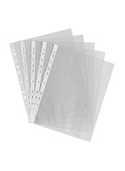 A4 Sheet Protector, 100 Pieces, Clear