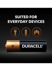 Duracell Superior Nylon Top Closure AA Alkaline Battery Set, 12 Pieces, Multicolour