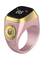 iQibla Tasbih Zikr Lite Smart Waterproof Ring, 20mm, Pink