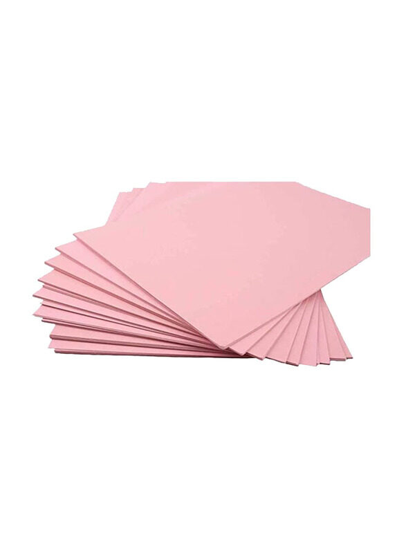 

Terabyte Card Paper, 100 Sheets, 160 GSM, A6 Size, Pink