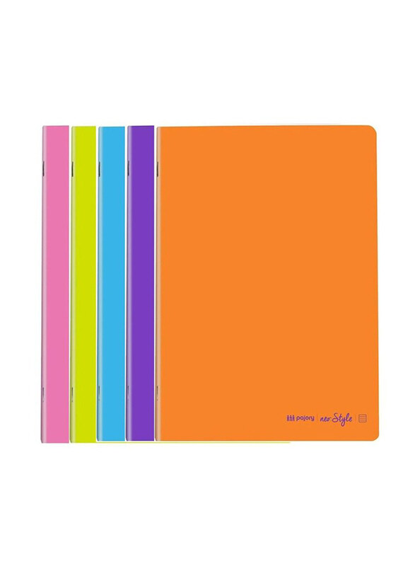 

Maxi 5-Piece Neo Style Notebooks, A4 Size
