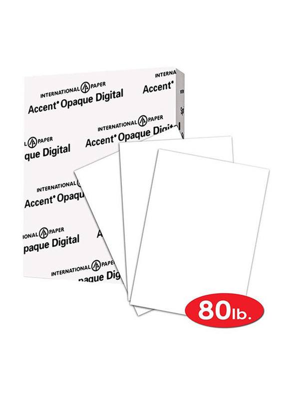 Accent Opaque Thick Card Stock Paper, 250 Sheets