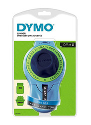 Dymo Junior Embossing Machine Label Printer, Blue/Black