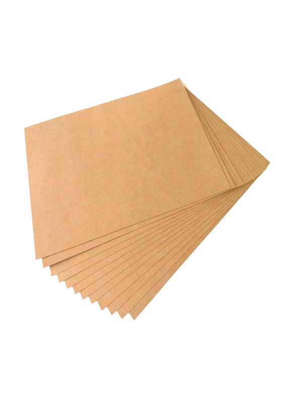 Premify A4 Craft Paper, 100 Pieces, Brown