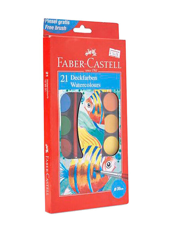 

Faber-Castell Water Colours Case Pan, Multicolour