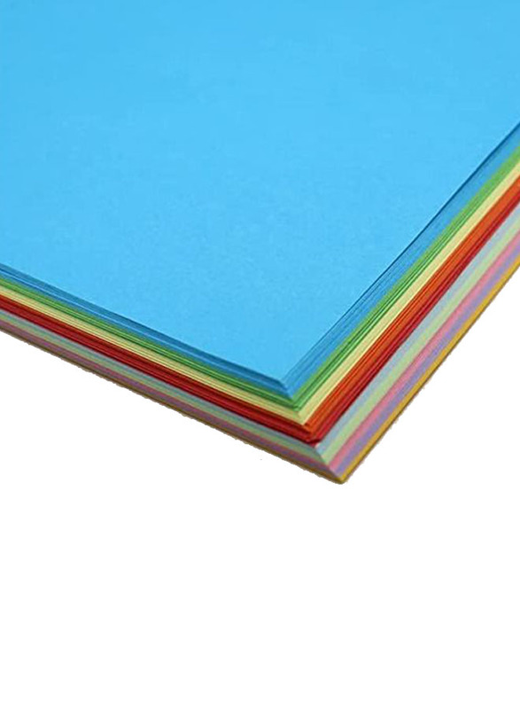 

Generic Paper Bundle Different Colour A4 Sheets, 100 Pieces, Multicolour