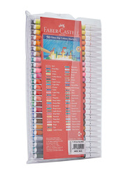 Faber-Castell Fibre -Tip Colour Markers, 50 Pieces, Multicolour