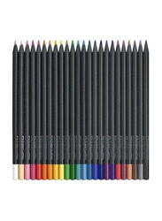 Faber-Castell Black Edition Color Pencils, 24 Pieces, Multicolour