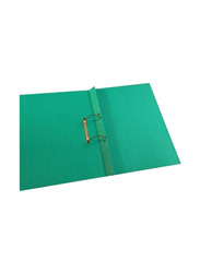 Spring File Folder A4 Documents Filing, 30 Pieces, Green