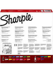 Sharpie 20-Piece Permanent Marker Rhino Pack, Multicolour