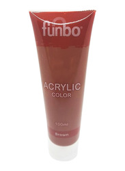 Funbo Acrylic Colour, 100ml, Brown