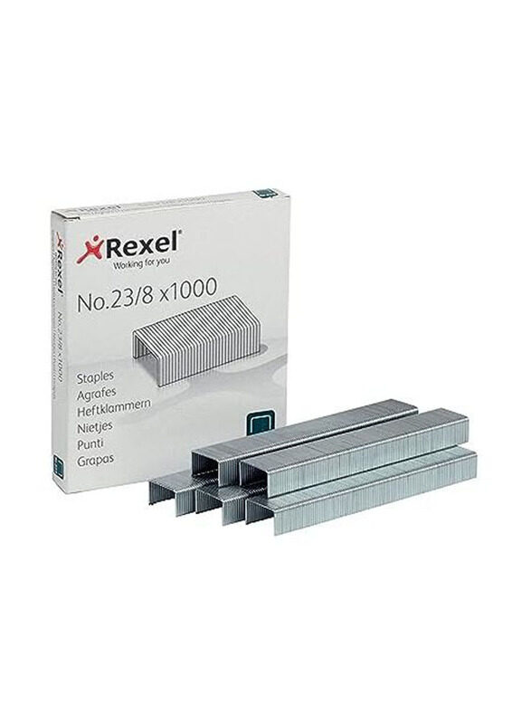 

Rexel Heavy Duty Stapler & Tacker Staples, Silver