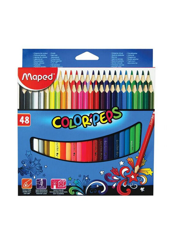 Maped ColorPeps Set, 48 Pieces, Multicolour