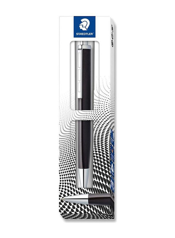 Staedtler Triplus Ballpoint Pen, Black/Silver