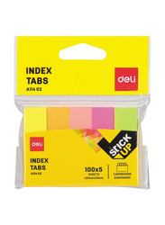 Deli Index Tab 5 Colour Set, EA11402, Multicolour