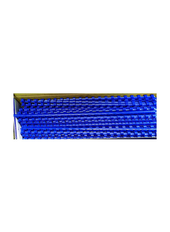 Super Deal Binding Combs, 6mm, 100 Pieces, Blue
