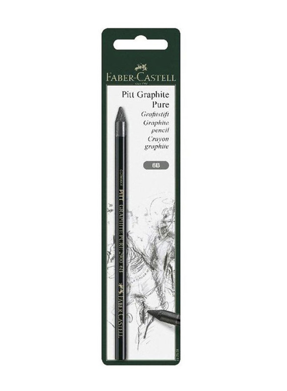Faber-Castell Pitt Graphite Pure Caryon Pencil, Black