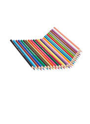 Faber-Castell Classic Colour Pencils & Sharpener Set, 24 Pieces, Multicolour