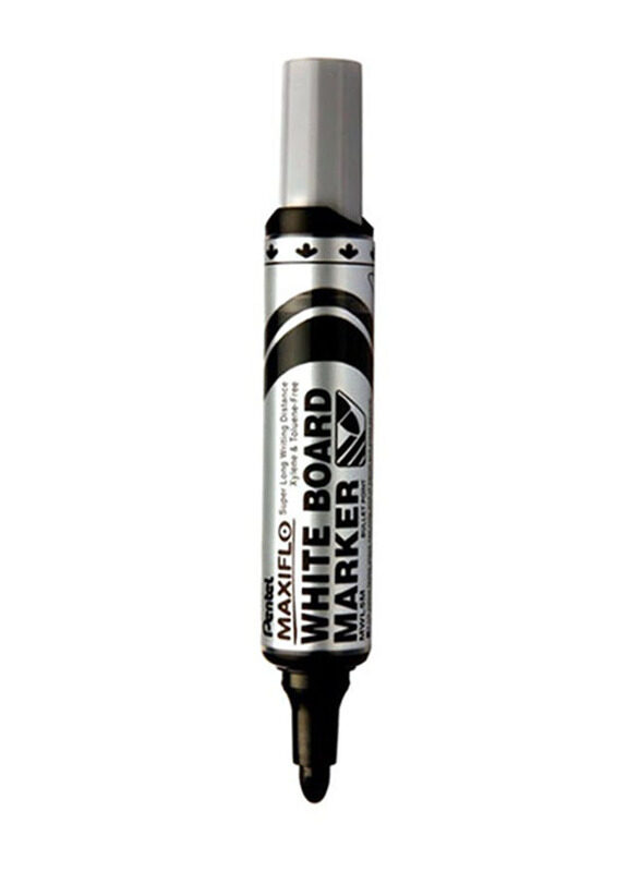 Pentel Whiteboard Marker, Black/White