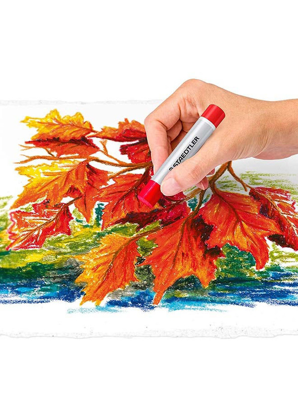 Staedtler 24-Piece Oil Pastel Caryon Colour Set, Multicolour