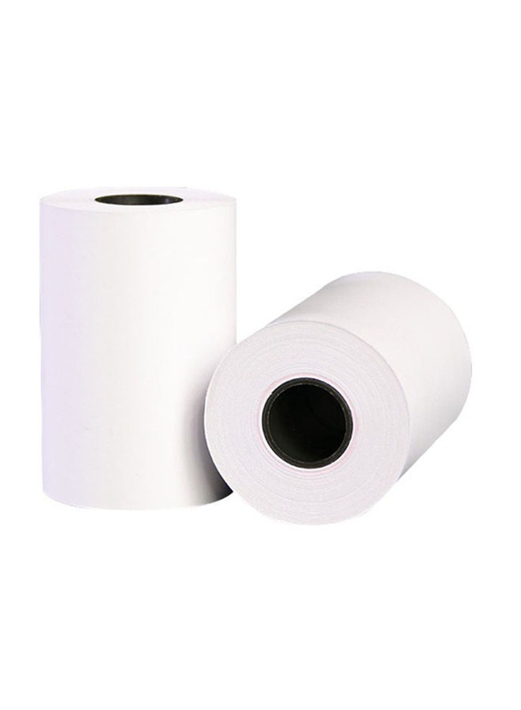 Thermal Receipt Paper Rolls, 4 Pieces, White