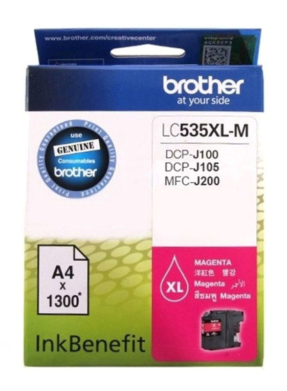 Brother LC535XL Magenta High Yield Ink Toner