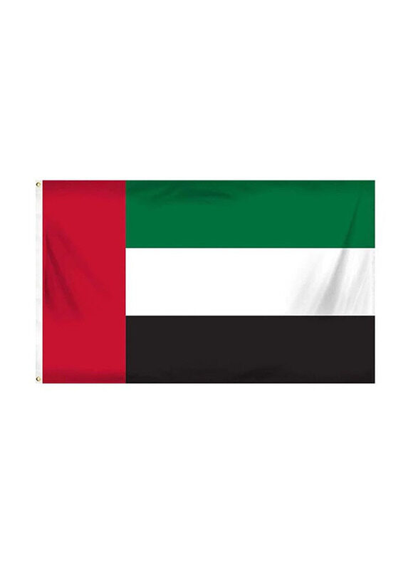 

Generic UAE National Flag, 90 x 200cm, Multicolour