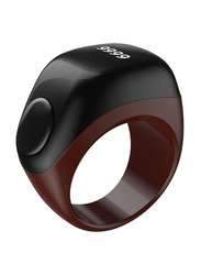 iQibla Flex Tasbih Zikr Smart Ring, M/L, Brown