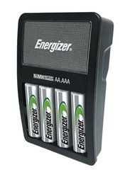 Energizer ACCU Rechargeable Maxi Charger With Batteries, Multicolour