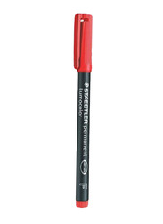 Staedtler Lumocolor Permanent Marker Pen, Red/Black/White