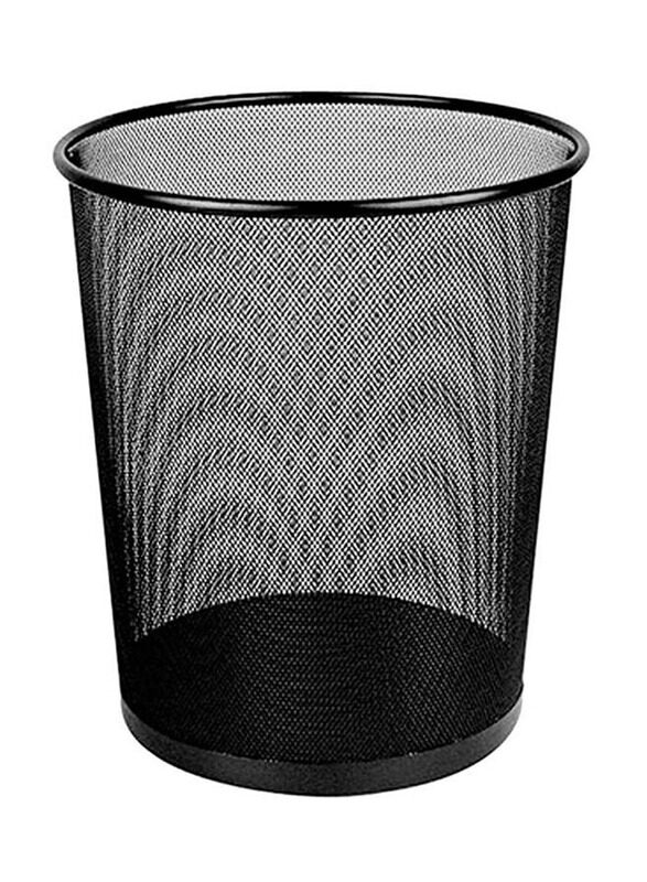 

Deli Metal Trash Bin, Black