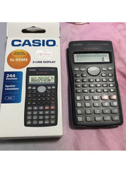 Casio Battery Operated Scientific Calculator, Grey