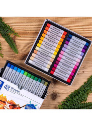 Staedtler 48-Piece Oil Pastel Crayons Colour Set, Multicolour