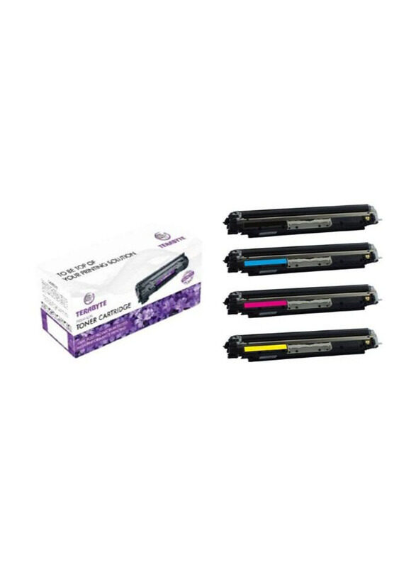 

N/a Terabyte 305A CE410A Black and Tri-Color Toner Cartridge Set, 4 Pieces