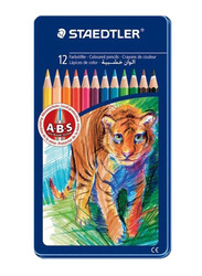 Staedtler Wooden Coloured Pencils Set, 12 Pieces, Multicolour