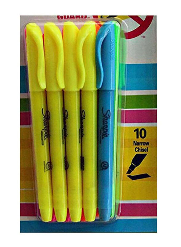 

Sharpie 24-Piece Chisel and Narrow Chisel Tips Highlighters Set, Multicolour