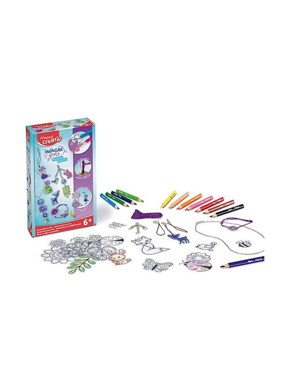 Maped Helix USA Creativ Magical Plastic Craft Set, Multicolour
