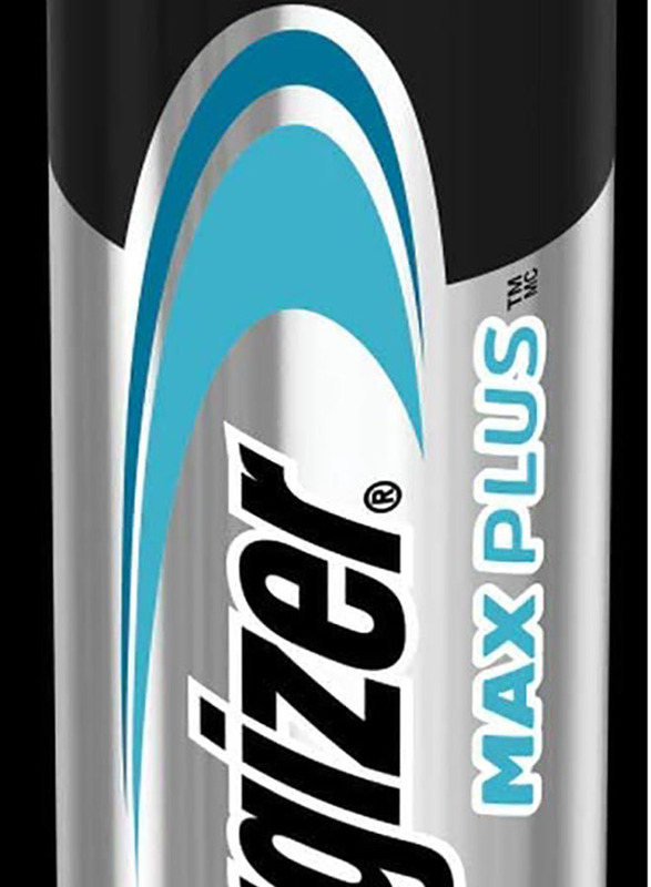 Energizer C Square Max Plus Alkaline Batteries, 2 Pieces, Silver/Blue