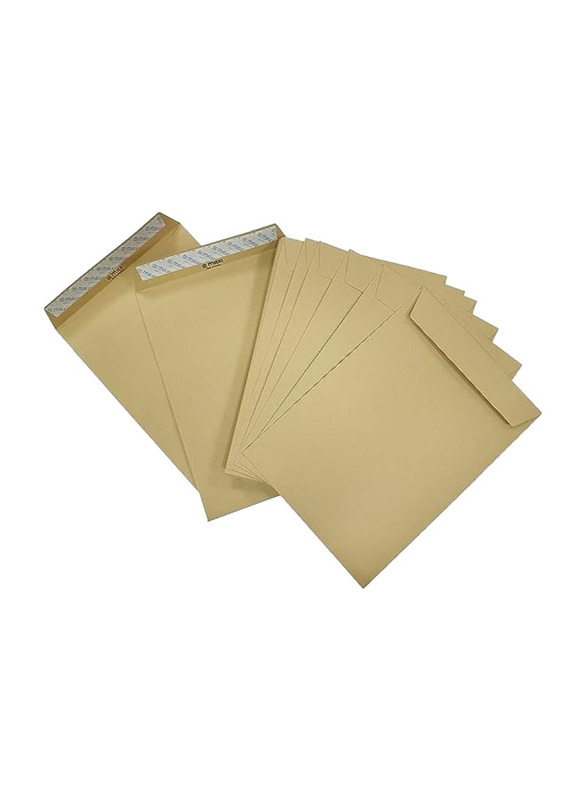 Maxi 50-Piece Maxi Peel & Seal Envelopes, 10 x 7 Inch, 110 GSM