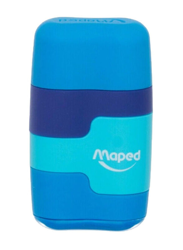 

Maped Connect Eraser And Sharpener Combo, Blue