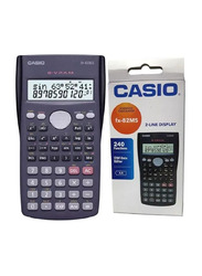 Casio 12-Digit Non Programmable Scientific Calculator, Blue