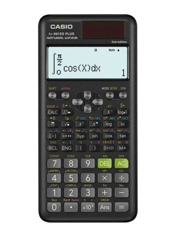 

Casio Es Plus Series Non Programmable Scientific Calculator, Multicolour