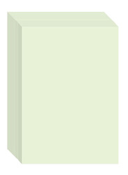 Colour Copy Papers, 100 Sheets, A4 Size, Light Green