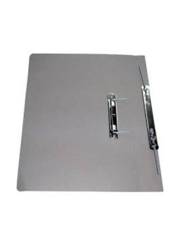 Spring File Folder for A4 Documents Filing, 5 Pieces, Grey
