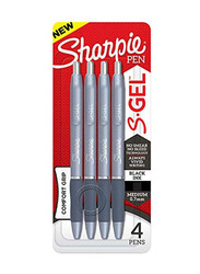 Sharpie 4-Piece 0.7mm Tip Medium Point S-Gel Ink Pens, Blue