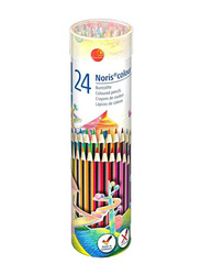 Staedtler Noris Colored Pencil Set, ST-185-MD24, 24 Pieces, Multicolour