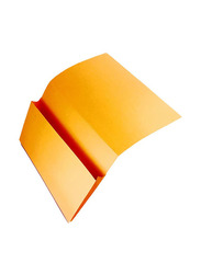 Premier Document Wallet File Folder Set, 100 Pieces, Orange